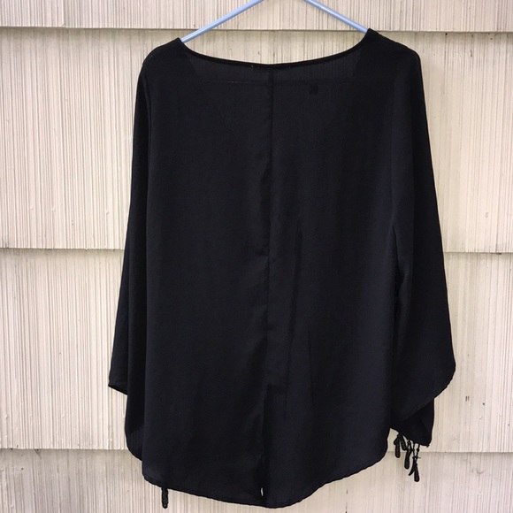 ✅Haute Look Blouse with fringed sleeves - Picture 5 of 7